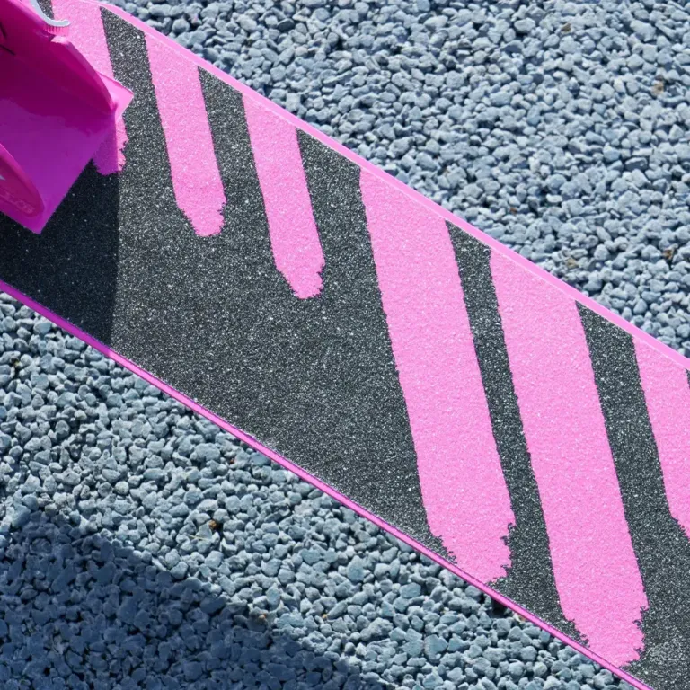 Sparkcykel Barnsparkcykel Hopfällbar Rosa av Metall