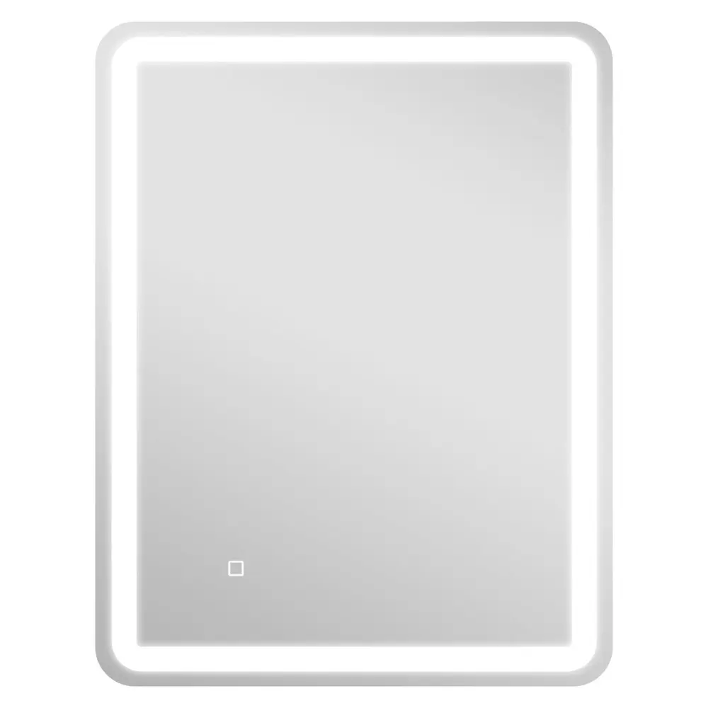 Badrumsspegel med LED-Belysning 60 x 80 Cm