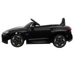 Elektrisk Bil Audi RS e-tron GT för Barn, Licensierad Leksaksbil med Fjärrkontroll, Rolig Körupplevelse med Musik, Svart, 3-5 år