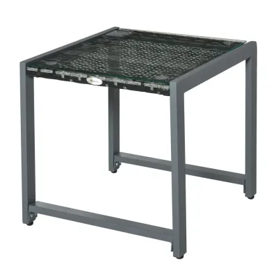 Runt Trädgårdsbord Konstrotting Elegant Sidobord