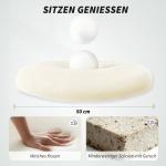 Kontorsstol Ergonomisk med Nackstöd Svart Mesh och Plast för Hemmakontor Skrivbordsstol med 3D Armstöd och Gungfunktion Andningsbar Rygg