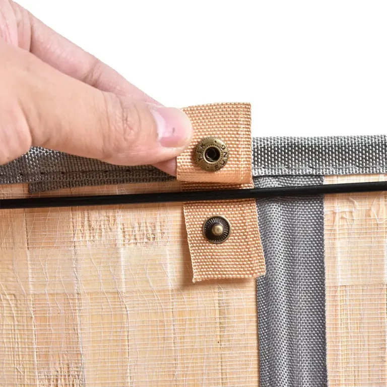 Tvättkorg 100 l med Lock 52 x 32 x 63 cm, Grå