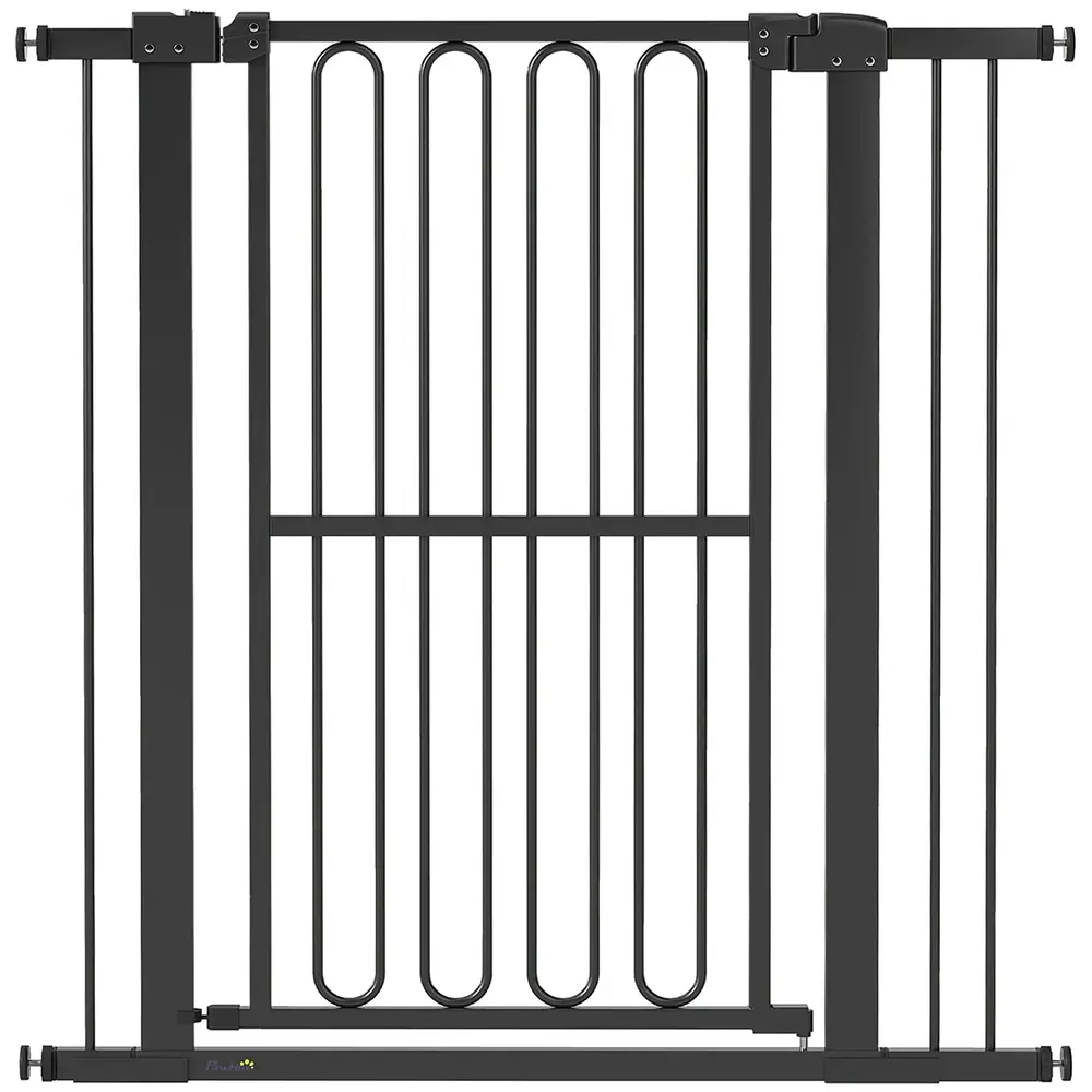 Trappgrind utan Borrning Säkerhetsgrind för Hund 76-104 Cm