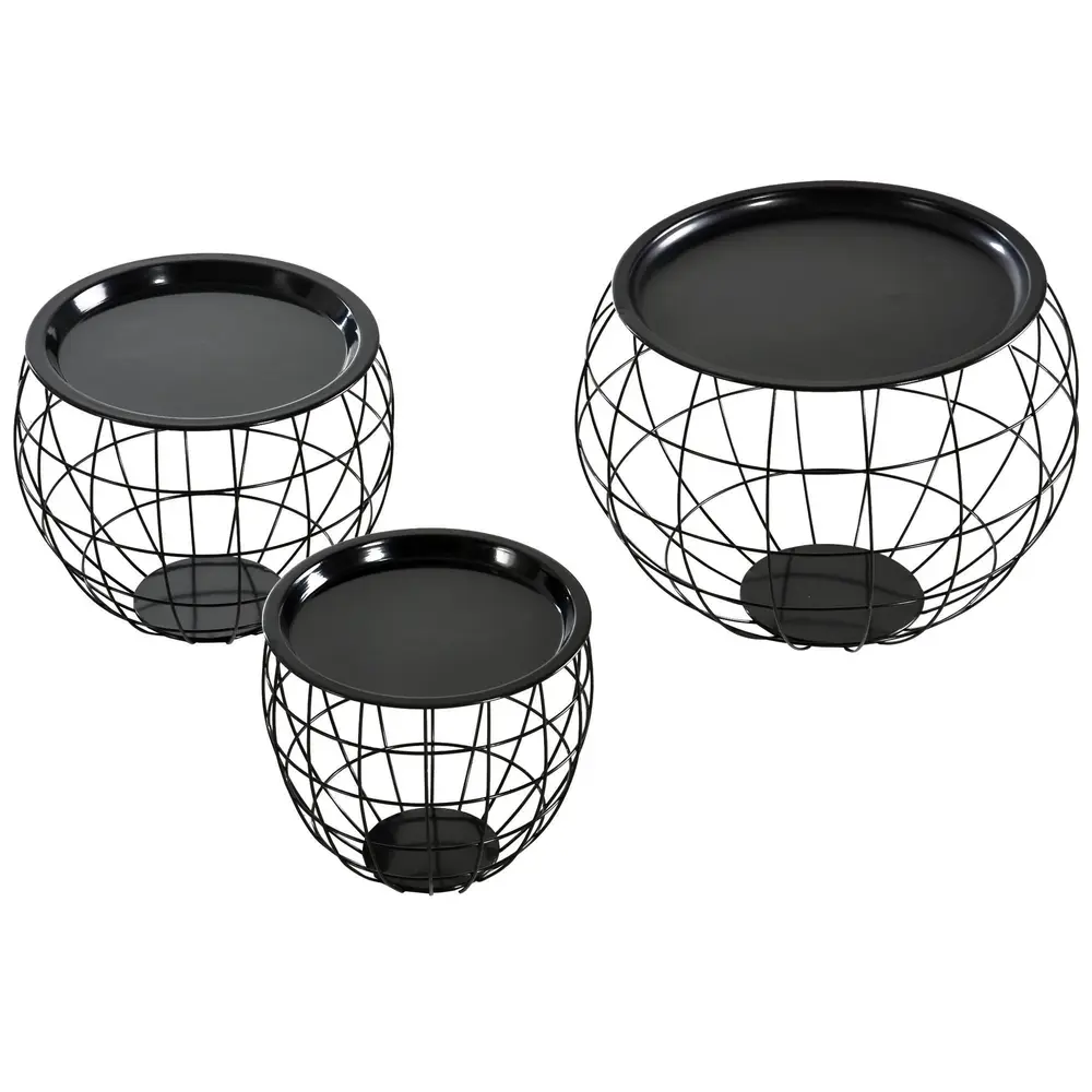 Sopkärl Sorteringskärl Silver av Rostfritt Stål 3 x 15 L
