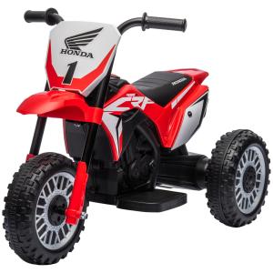 Honda Elektrisk Barnmotorcykel, Ljudeffekter, för 18–36 Månader, Röd, 3 km/h