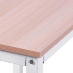 L-Format Hörnskrivbord Modern Design Rymligt Vinkelskrivbord MDF för Hemmakontor Naturlig Träfinish Natur 150 X 150 X 76 Cm