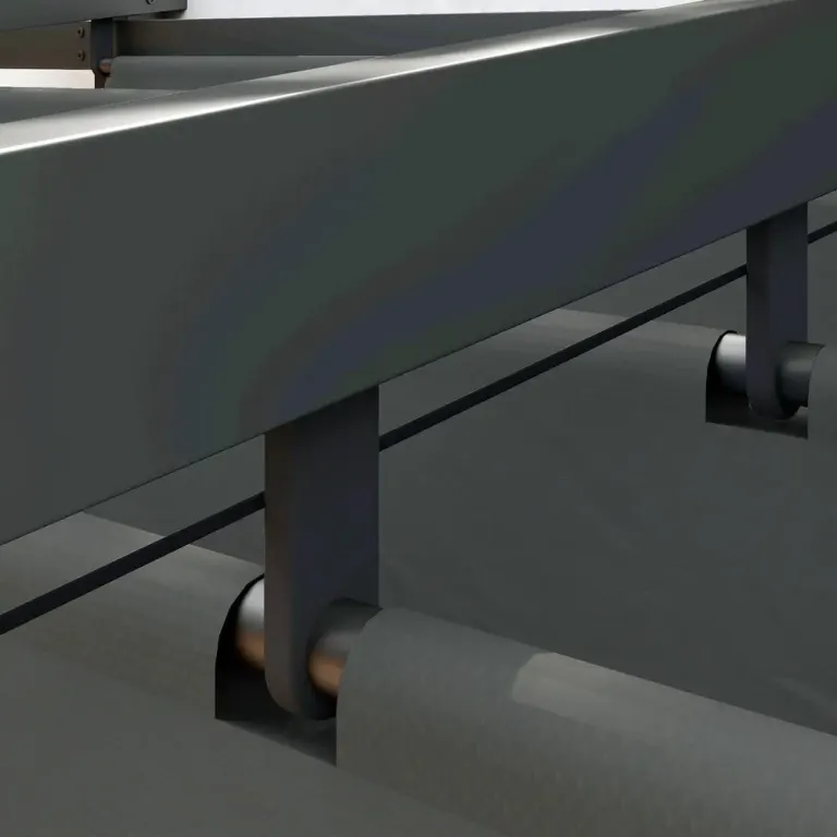 Terrasstak Pergola med Väggfäste Mörkgrå 3 x 3 m