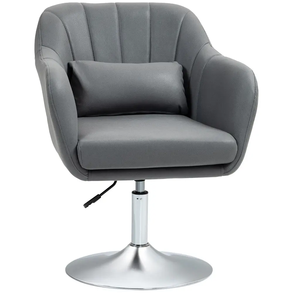 Höjdjusterbar Snurrstol Kontorsstol i 60x60x79-91 cm