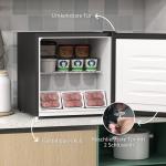 Minifrys 35 L, Fristående Frysbox 45 W Elektrisk, Svart, 47x44,2x48,8 cm 