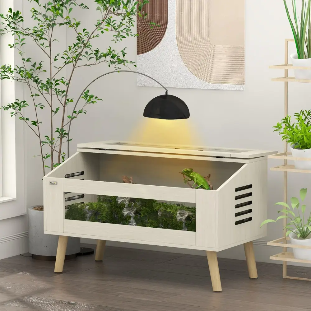 Terrarium för Reptiler 140 l Värmedynekompatibelt