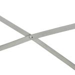 Odlingsbänk Högbädd Planteringslåda Silver av Stål för Trädgård och Balkong Växtbädd för Grönsaker 180 x 90 x 60 cm