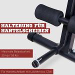 Multifunktionell Viktbänk Multigym med Fjäderbooster Träningsbänk Hemmagym upp till 120 Kg Svart 54 X 160 X 106 Cm