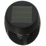 Solar Trädgårdslampor 4-Pack IP44 Vattentät 6-8 H Belysningstid Varm Ljuskälla Plast Svart Ø12 X H72 Cm