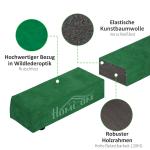 Gymnastikbom Hopfällbar med Halkfri Yta och Robust Träram för Träning och Motion Hållbar och Stabil Blå Mocka 210 x 10 x 6,5 cm
