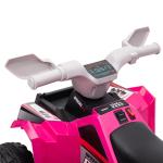Elektrisk Barnfyrhjuling, Växlar Framåt och Bakåt, 18–36 Månader, Rosa, 2,5 km/h