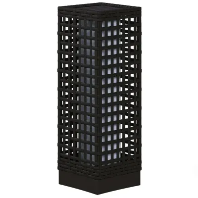 Sollampa Rottinglampa Svart av Plast 15,5 x x 46 cm