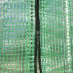 Rymligt Folieväxthus med 4 Fönster, Drivhus i Tunnelmodell för Trädgård, Stabil Konstruktion i Stål och PE-Plast, Grön, 300 x 100 x 200 cm