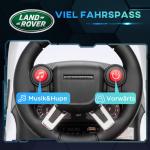 Barnelbil Elbil Barn Vit av Plast för Barn 1,5-5 År 2-i-1 Fordon med Slidläge och Musik 6 V 3 km/h