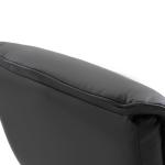 Snurrbar Relaxfåtölj med Pall Bekväm TV-Stol Chesterfield-Stil Justerbart Ryggstöd Brun 82 X 83 X 110 Cm