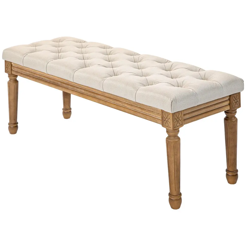 Sovstol Bäddfåtölj Blå av Tyg med Linnelook och Metall