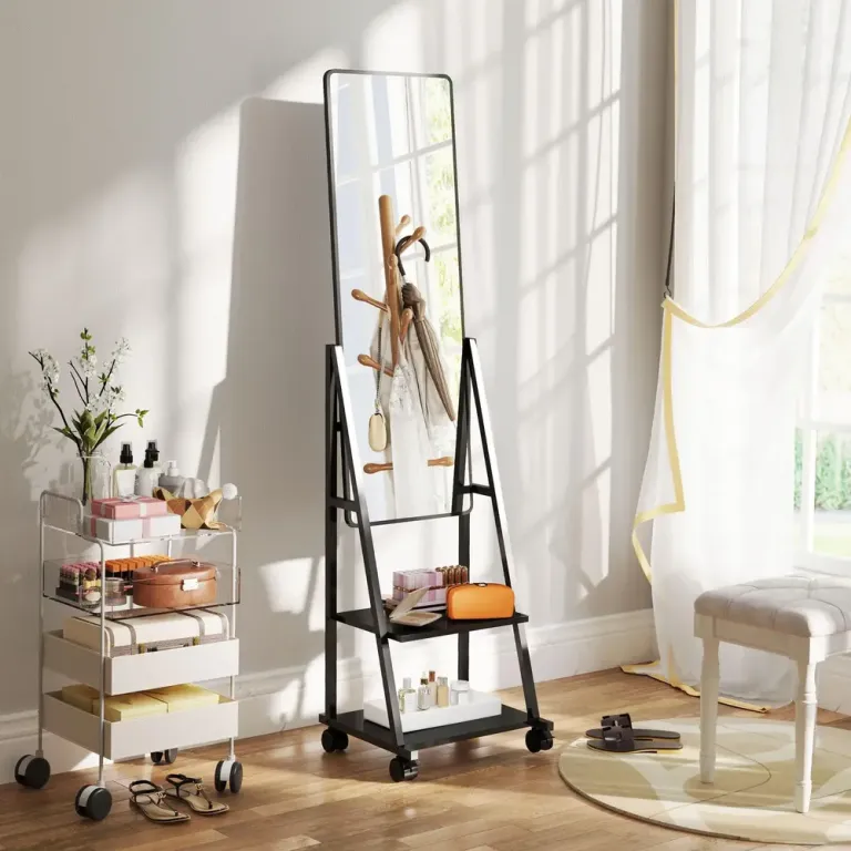 Helfigursspegel Golvspegel Stående Spegel 42 x 155 cm