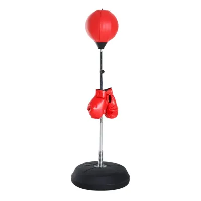 Boxningsset med Stansboll Höjdjusterbar 126–144 cm