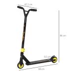 Sparkcykel Stuntscooter Flerfärgad av Aluminium och Stål för Barn från 14 År Scooter med 100 mm Hjul