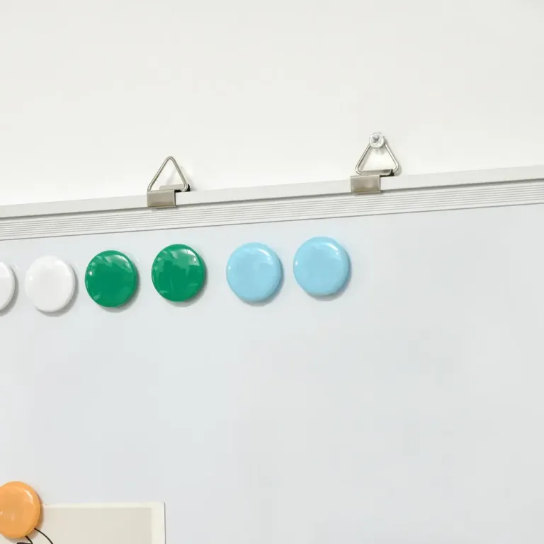 Whiteboard Magnettavla med Tillbehör 4 Pennor 1 Svamp