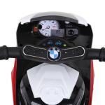BMW S1000RR Licensierad Elektrisk Trehjuling Barnmotorcykel med Batteri Stål Röd 66 X 37 X 44 Cm