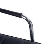 Ergonomisk Skrivbordsstol Höjdjusterbar 46-61 Cm med Armstöd för Kontor och Hemmakontor