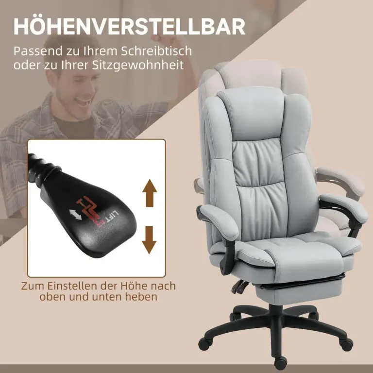Kontorsstol Ergonomisk med Massage