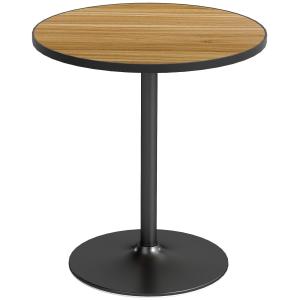 Runt Matbord i Eklook, Kompakt Design för 2-4 Personer, Ek