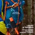 Metalldetektor Bärbar Pekare med LED Indikator Orange av Plast för Jakt och Reliker Vattentät Metalldetektor med Spole