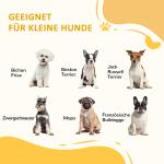 Hundtrappa, 3 Steg, för Liten Hund, Ek + Svart, 38,5 x 38,5 x 30 cm