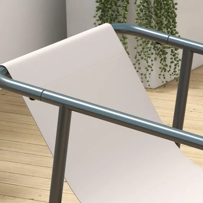 Trädgårdsmöbelset Sittgrupp Kräm av Rotting och Glas 4