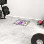 Hantelset 6-delat med Fodral, Justerbart för Hem och Gym, 0,5 kg, 1 kg, 1,5 kg