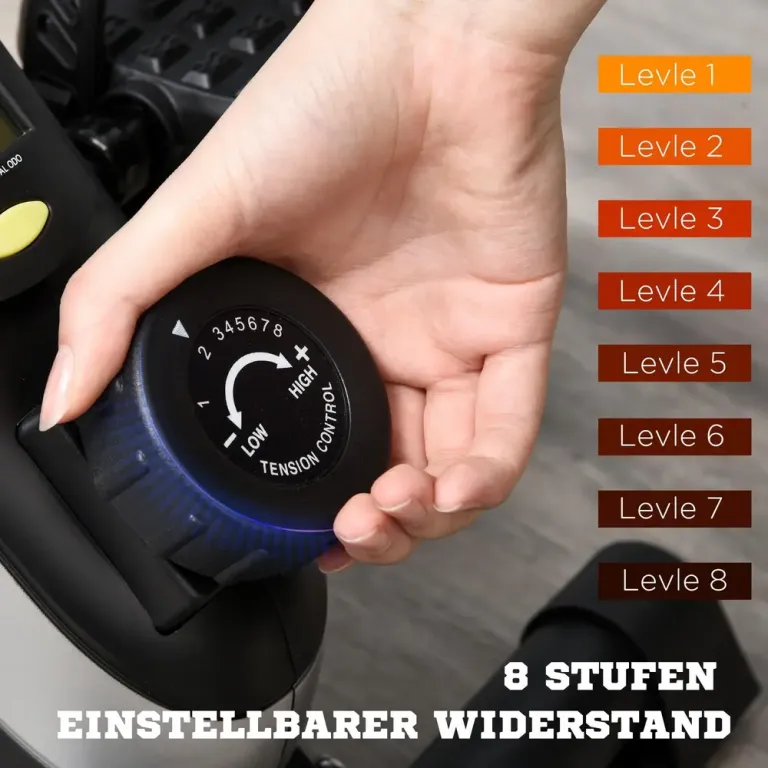 Mini-Motionscykel och Pedaltränare för Ben och Armar