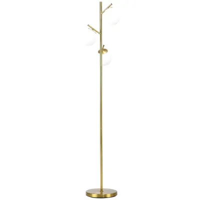 Golvlampa Silver av Glas och Metall 3 169 cm 27 x 169 cm
