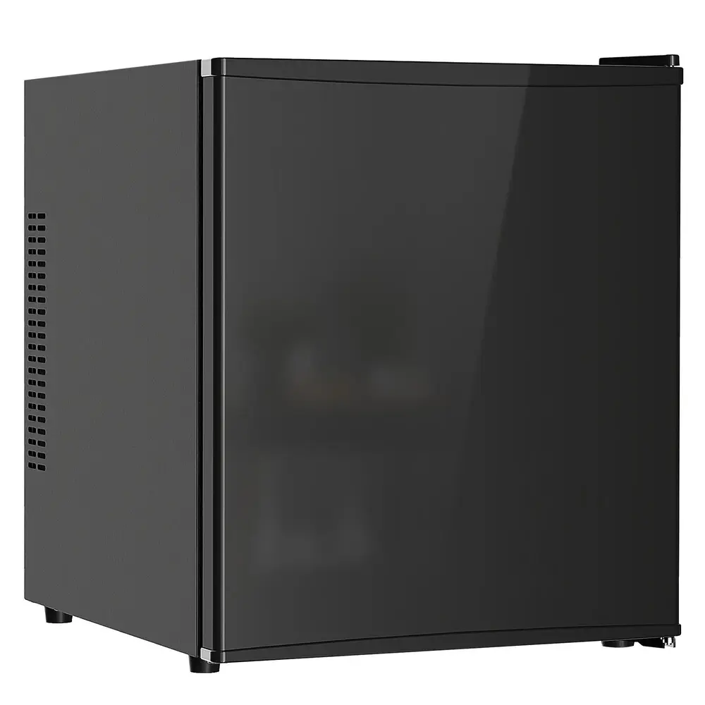 Minikylskåp Tyst Svart Metall Termostat 46 43x51x51,3 Cm