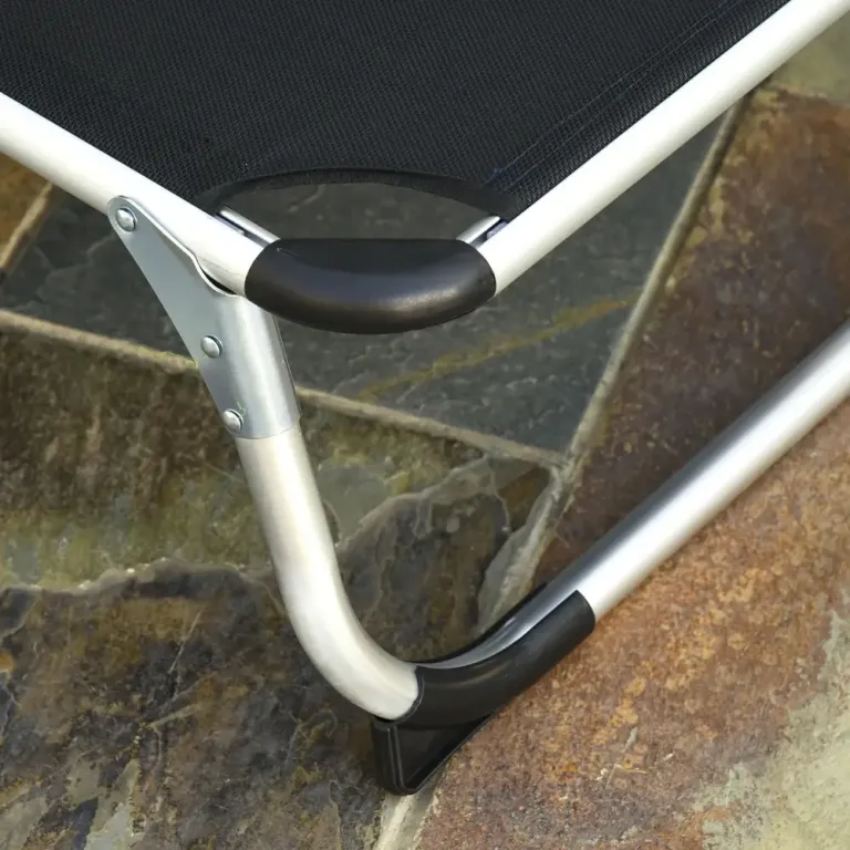 Solsäng i Aluminium Ergonomisk Solstol 170 x 60 x 76 cm