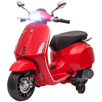 Elmotorcykel Barnmotorcykel Röd av Plast och Metall