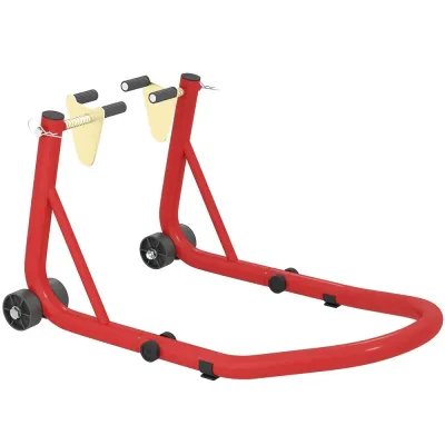 Monteringsstativ för Motorcykel Fram Max 544 kg, Rött
