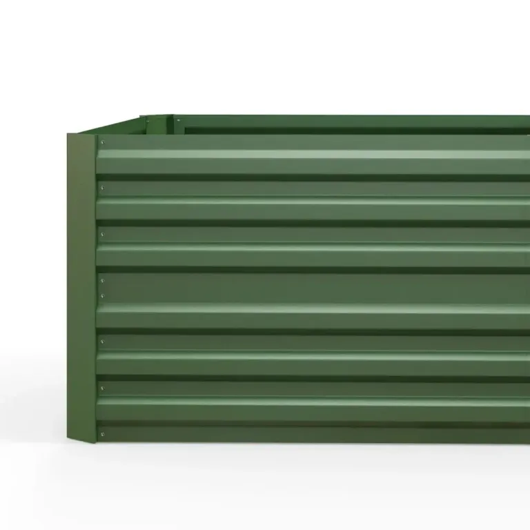 Odlingsbänk Högbädd Planteringslåda Silver 180 x 90 x 60 cm