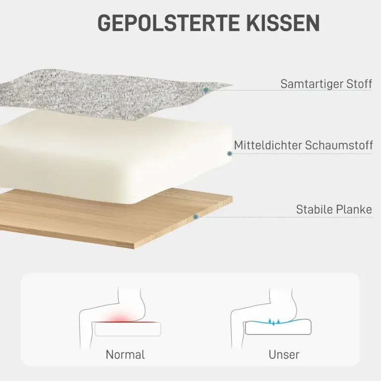 Kontorsstol Ljusgrå av Tyg och Metall