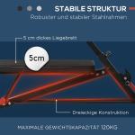 Justerbar Träningsbänk för Hemmagym Mångsidig Lutningsbänk för Hantelpress och Sit-Ups Robust Stål Svart 64 X 146 X 73,5-85 Cm