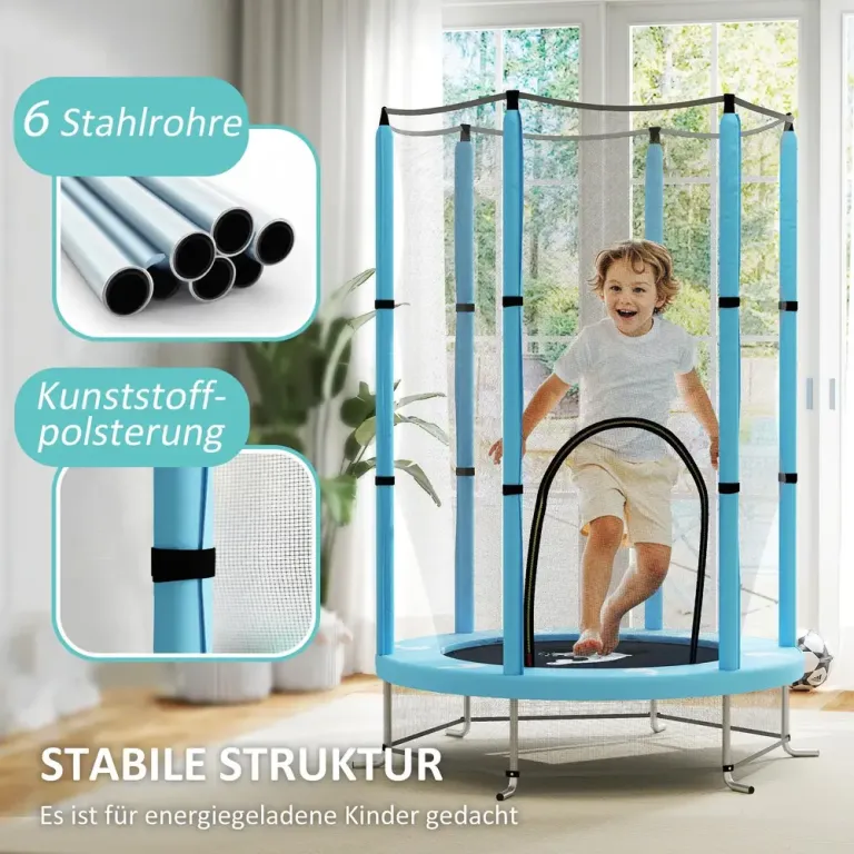 Barnstudsmatta med Skyddsnät - och Utomhusbruk 3-6 År
