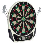 Elektronisk Darttavla med LCD-Skärm Svart Plast 6 Dartskivor 18 Spel för 8 Spelare Professionell