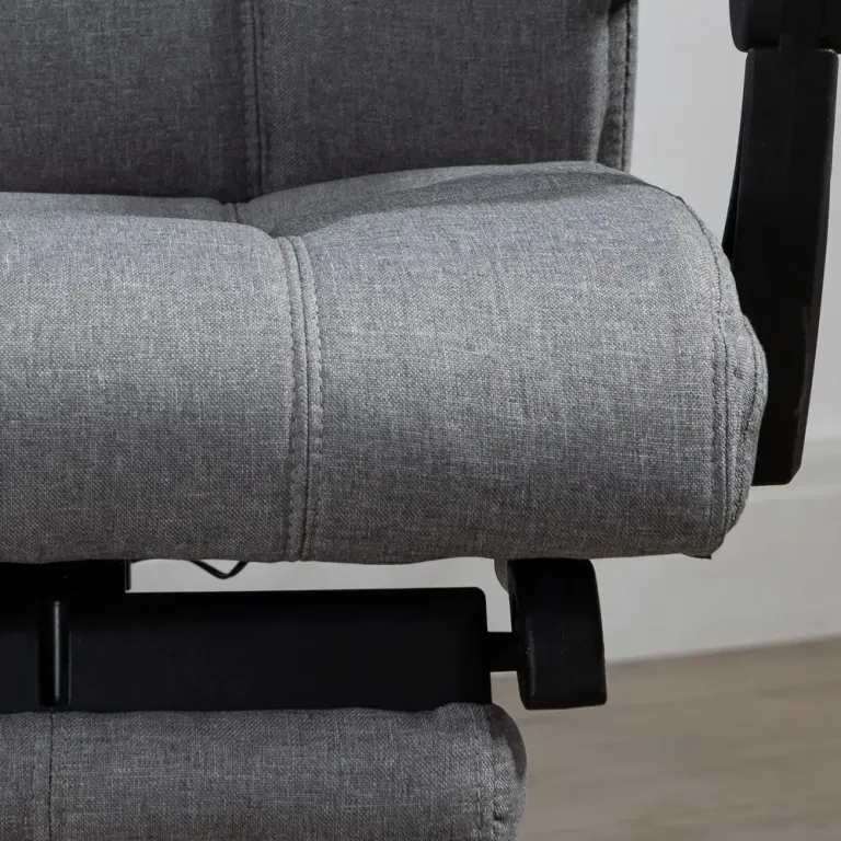 Kontorsstol Massagestol Grå 66 x 76 x 112-120 cm