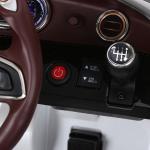 Barnbil Elbil Bentley GT Licensierad med Fjärrkontroll och 2 X 390 Motorer Lyxig Leksak Vit 108 X 60 X 43 Cm