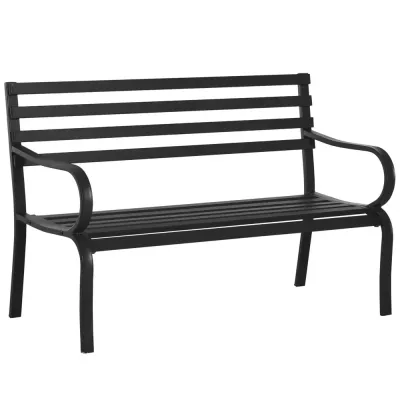 2-sits Trädgårdsbänk 240 kg 127 x 58 x 82 cm